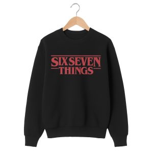 67 Six Seven Things Stranger Things Shirt 1 black 2