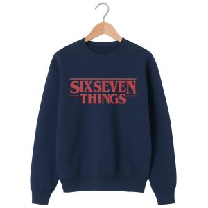 67 Six Seven Things Stranger Things Shirt 1 navy 2