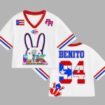 Bad Bunny Benito Bowl LX Croptop Football Jersey