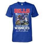 Bills 27-24 Jaguars 2025 AFC Wild Card Winners Shirt