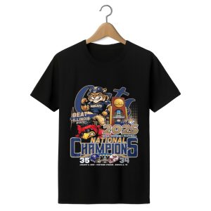 Bobcats Beat Illinois State 35 34 2025 National Champions Shirt 1 black 1