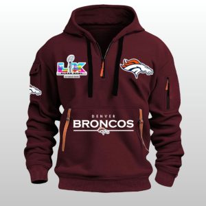 Broncos 2026 LX Quarter Zip Hoodie 2