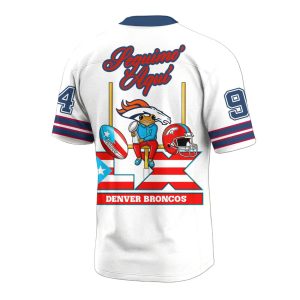 Broncos Benito Bowl LX Football Jersey 1