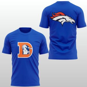 Broncos Coach Sean Payton Throwback Blue hoodie 1