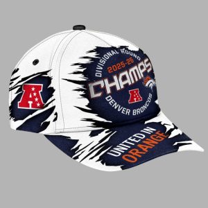 Broncos Divisional Round Champs 2025 26 Classic Cap 1