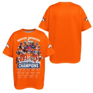 Broncos LX Champions 2025 2026 Waffle T shirt 1