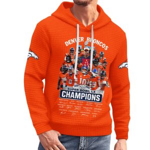 Broncos LX Champions 2025 2026 Waffle T shirt 2