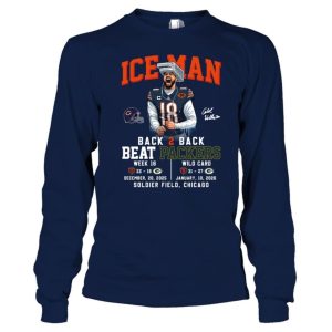 Caleb Iceman Bears Back 2 Back Beat Packers Shirt 2