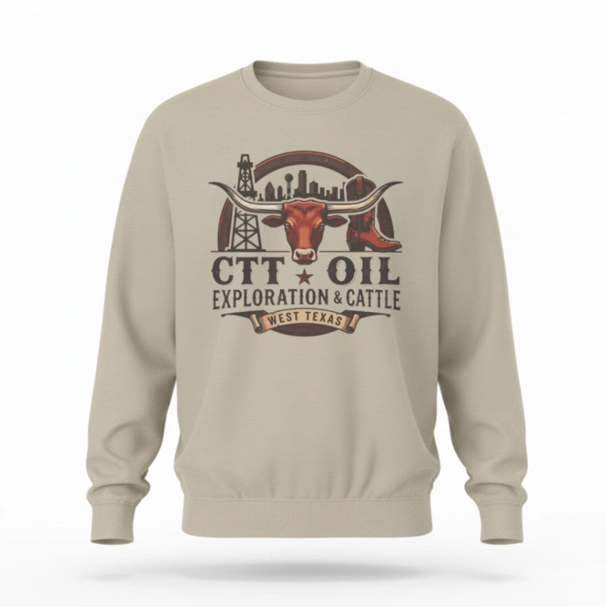 Ctt Oil Exploration And Cattle Shirt Ctt Oil Exploration And Cattle Shirt