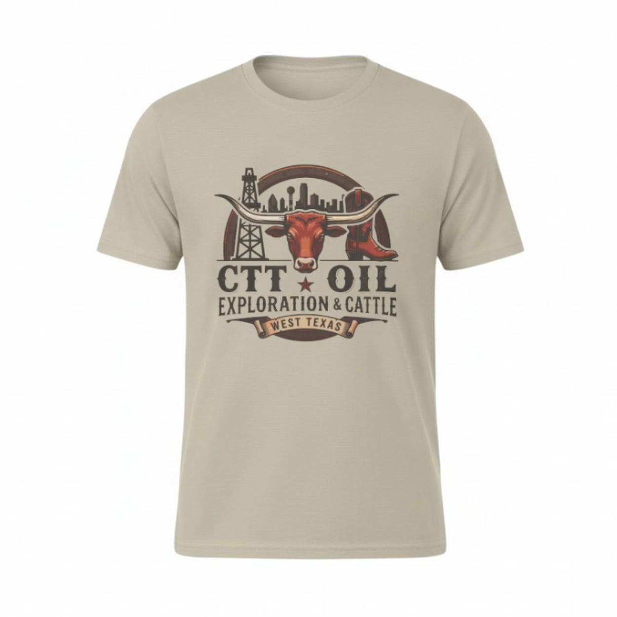 Ctt Oil Exploration And Cattle Shirt Ctt Oil Exploration And Cattle Shirt