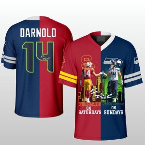 Darnold Trojans On Saturday Seahawks On Sundays Jersey