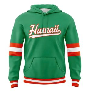 Hawaii Baseball Classic Kelly Green Uniform Hoodie