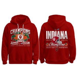 Hoosiers 2026 Chick fil a Peach Bowl Champions Shirt 1