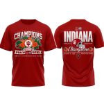 Hoosiers 2026 Chick-fil-a Peach Bowl Champions Shirt
