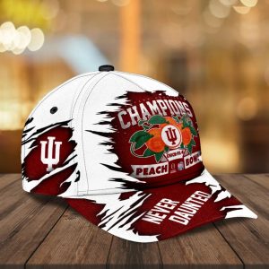 Hoosiers Peach Bowl Champions 2026 Classic Cap 1