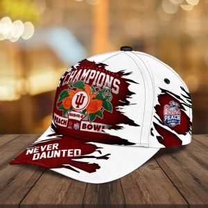 Hoosiers Peach Bowl Champions 2026 Classic Cap 2