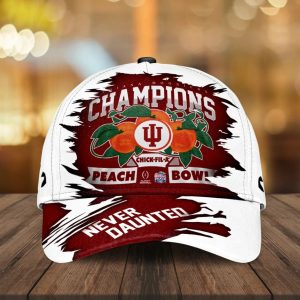 Hoosiers Peach Bowl Champions 2026 Classic Cap