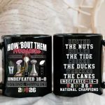 How 'Bout Them Hoosiers Undefeated 16-0 National Champions 2026 Mug
