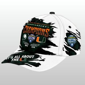 Hurricanes 2025 Cotton Bowl Champions Classic Cap 2