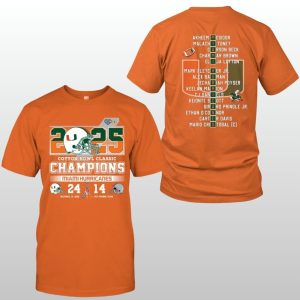 Hurricanes 2025 Cotton Bowl Champions Shirt 2
