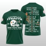 Hurricanes Vrbo Fiesta Bowl 2025 Shirt