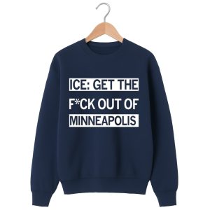 ICE Get the Fck Out Of Minneapolis Shirt 1 navy 2