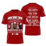 IU 2025 National Champions Undefeated 16-0 Shirt