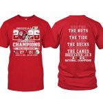 Indiana Beat Miami 27-21 CFP National Champions Shirt