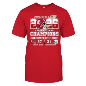 Indiana Beat Miami 27 21 CFP National Champions Shirt 2