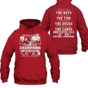 Indiana Beat Miami 27 21 CFP National Champions Shirt 3
