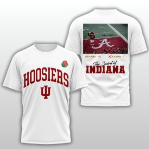 Indiana Defeats Alabama 38 3 To Win The Rose Bowl Shirt