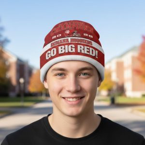 Indiana Hoosiers 2026 National Champions Beanie – Go Big Red Limited Edition 1 Indiana Hoosiers 2026 National Champions Beanie 1