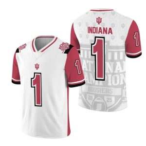Indiana Hoosiers Football 2025 National Champions Football Jersey