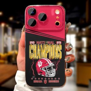 Indiana Hoosiers Football 2025 National Champions Phone Case