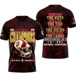 Indiana National Champions 2025 Shirt