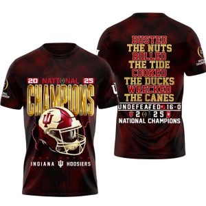 Indiana National Champions 2025 Shirt
