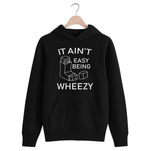 It Ain't Easy Being Wheezy Asthma Inhaler Shirt 1 black 3