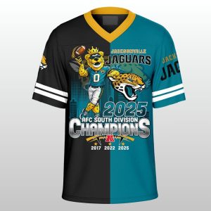 Jaguars 2025 AFC South Division Champions Jersey 1