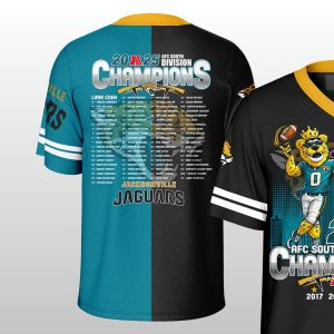 Jaguars 2025 AFC South Division Champions Jersey 2