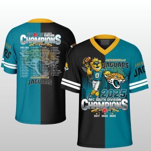 Jaguars 2025 AFC South Division Champions Jersey