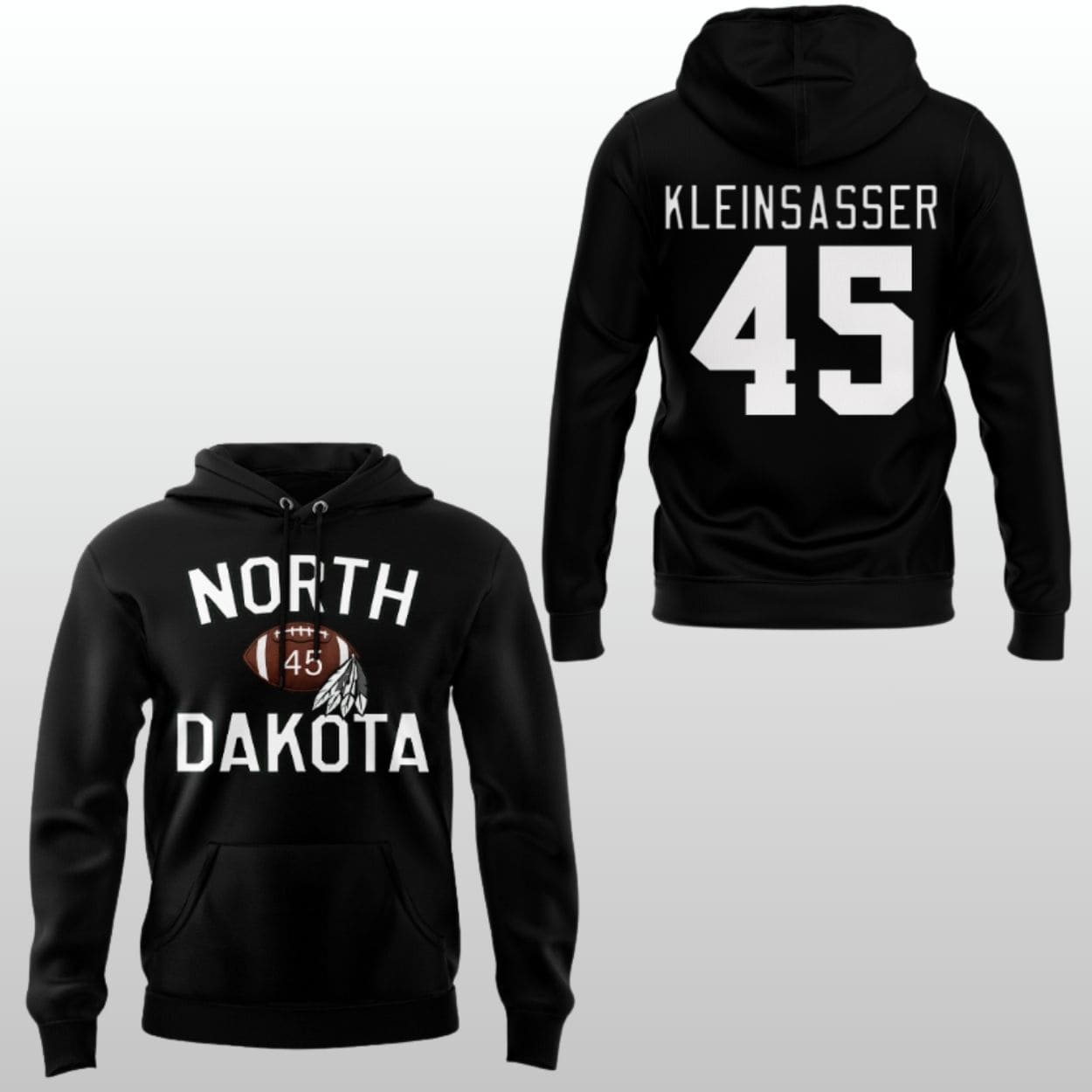 Kleinsasser x North Dakota Football Hoodie Kleinsasser x North Dakota Football Hoodie