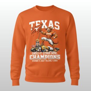 Longhorns Football 2025 Citrus Bowl Champions Shirt 1