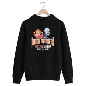 Miser Brothers Est 1974 Heating And Cooling Sweatshirt 1 black 3