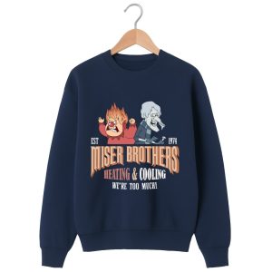 Miser Brothers Est 1974 Heating And Cooling Sweatshirt 1 navy 2