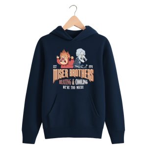 Miser Brothers Est 1974 Heating And Cooling Sweatshirt 1 navy 3