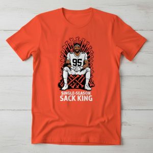 Myles Garrett Single Season Sack King Shirt 1