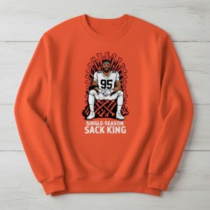 Myles Garrett Single Season Sack King Shirt 2
