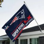 New England Patriots 2025 AFC Champions Commemorative Flag