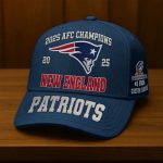 New England Patriots 2025 AFC Champions Commemorative Hat
