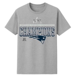 New England Patriots 2025 AFC Champions Locker Room T Shirt